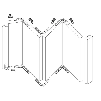 Раздвижные системы для складных перегородок - от 5 105.80 грн.