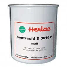 Полиуретан-акриловый паркетный лак Kontracid D 3010P (5л+0,5л)