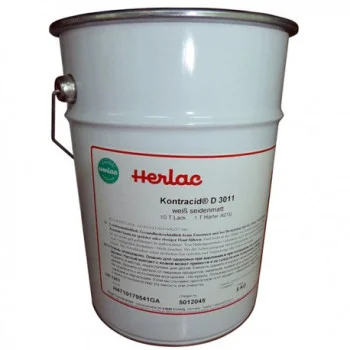 Купить полиуретан-акриловый белый лак Kontracid D 3011 (5,5 л) по выгодной цене в Украине