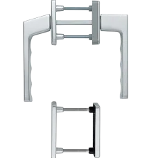 Дверная ручка на розетках Hoppe Toulon