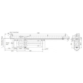 ДОВОДЧИК СКРЫТЫЙ JNF ML.21.801 до 100 кг - от 5 731.00 грн.