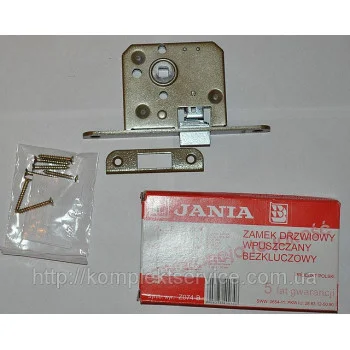 Замок межкомнатный JANIA 50/8/20 без ключа - от 88.57 грн.