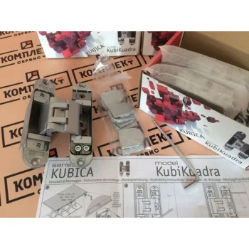 Скрытая петля Krona Koblenz KubiKuadra K3000 (45 кг), хром матовый - от 3 071.30 грн.