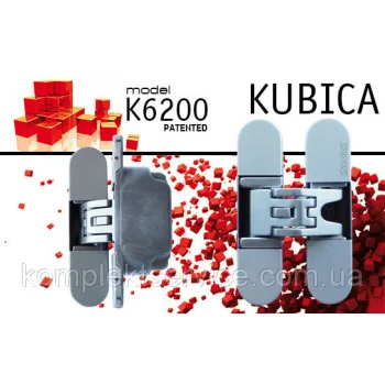 Скритая петля Krona Koblenz Kubica K6200 (45 кг), хром матовый - от 1 406.70 грн.