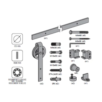 Раздвижная система Rustico 80G - от 6 288.47 грн.