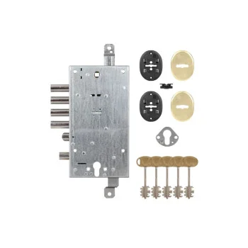 ЗАМОК MOTTURA ВРЕЗНОЙ ДВУХСИСТЕМНЫЙ54.597 БЕЗ НАКЛАДОК - от 4 431.11 грн.