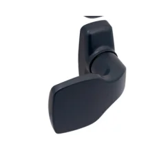 Дверна ручка для алюмінієвих дверей Medos Merkury Антрацит з двума нерухомими ручками