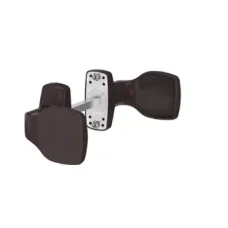 Дверная ручка для алюминиевых дверей Medos Merkury Коричневый с двумя неподвижными ручками