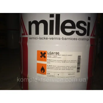 Паркетный ПУР лак Milesi (LGA190 + LNB190) - от 447.54 грн.
