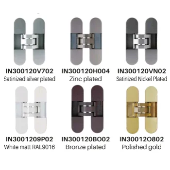 Прихована петля Otlav Invisacta IN300 (60 кг), хром матовий — від 1 250.40 грн.