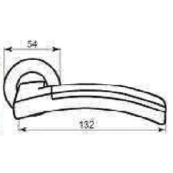 Дверна ручка RDA Largio — від 1 437.96 грн.