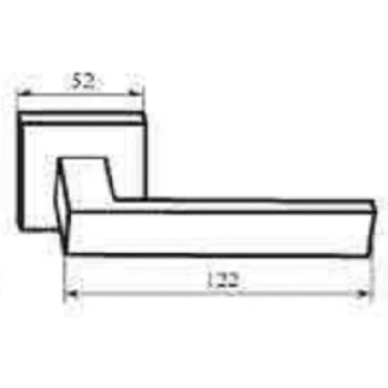 Дверна ручка RDA Kubic — від 1 302.50 грн.