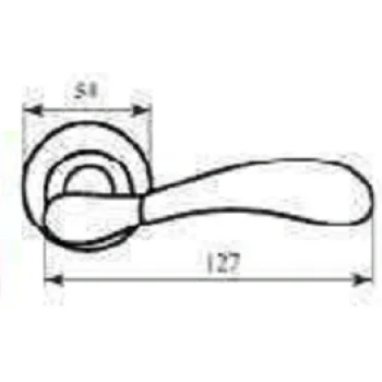 Дверна ручка RDA Imola — від 686.68 грн.