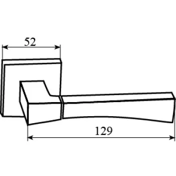Дверная ручка RDA Tecno - от 994.59 грн.