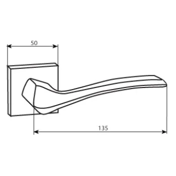 Дверна ручка RDA Tetrix — від 994.59 грн.