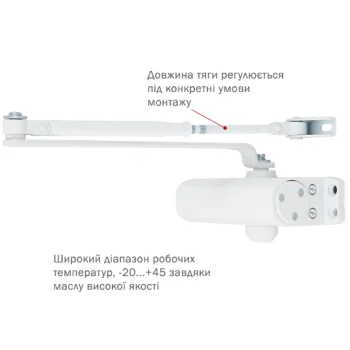 Доводчик со стандартной тягой RYOBI