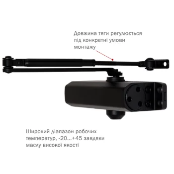 Доводчик со стандартной тягой RYOBI