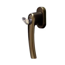 Ручка віконна ROTOLine (з ключем) 7/35 8P  (з лог. ROTO)