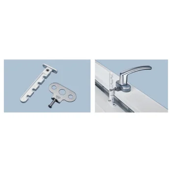 Фиксатор открывания створки под ручку, белый (M812 A11001) - от 243.83 грн.