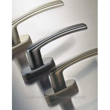 Ручка віконна ROTOLine 7/35 8P, колір - R01.1 натуральний алюміній (з лог. ROTO) (473 235) - от 243.83 грн.