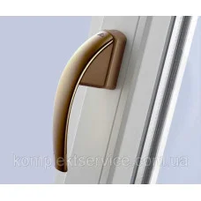 Ручка віконна Roto Swing Secustik бронза