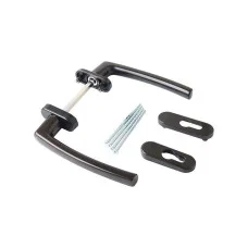 Ручка двухстороння 160/100, R05.4 т.бронза, с розетками