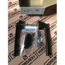 Ручка двухстороння 200/135, R05.4 т.бронза, с розетками