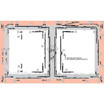 Штульпова фурнітура Roto NX для дерева — від 2 188.20 грн.