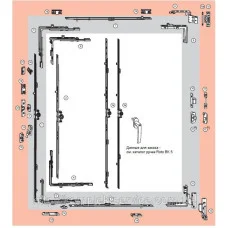 Поворотна фурнітура Roto NX для дерева