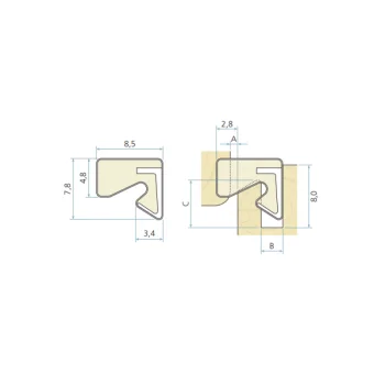 Ущільнювач для вікон Schlegel Q-Lon 3034 — від 38.55 грн.