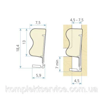 Уплотнитель для окон Schlegel Q-Lon 3053 - от 36.47 грн.