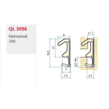 Уплотнитель Schlegel QL 3096 - от 53.14 грн.