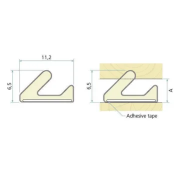 Уплотнитель самоклеющийся для окон и дверей Schlegel Q-Lon 3117 - от 56.27 грн.