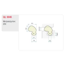 Уплотнитель Schlegel Q-Lоn 9646  для окон ПВХ