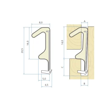 Ущільнювач Schlegel Q-Lon 3098 — від 5.21 грн.