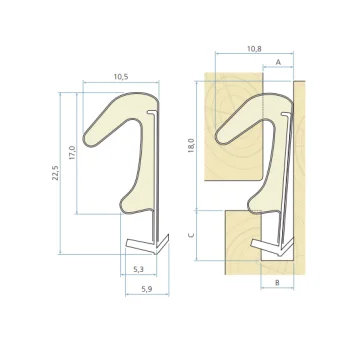 Ущільнювач Schlegel Q-Lon 3109 — від 5.21 грн.