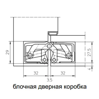 Прихована дверна петля Simonswerk TECTUS TE 305 3D, хром матовий — від 2 144.44 грн.