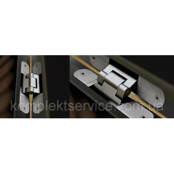 Прихована дверна петля Simonswerk TECTUS TE 340 3D, хром матовий — від 3 592.82 грн.