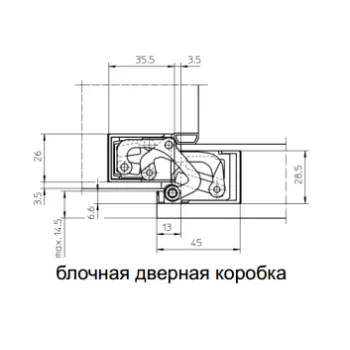 Прихована дверна петля Simonswerk TECTUS TE 380 3D — від 4 200.30 грн.