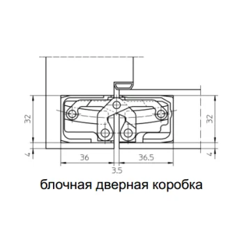 Прихована дверна петля Simonswerk TECTUS TE 540 3D, хром матовий — від 5 304.82 грн.