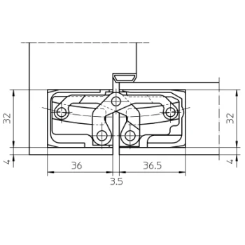 Скрытая дверная петля Simonswerk TECTUS TE 640 3D, хром матовый - от 7 746.23 грн.