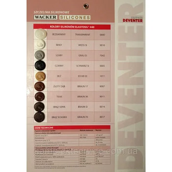 Нейтральний силікон Wacker Elastosil 440 — від 453.27 грн.