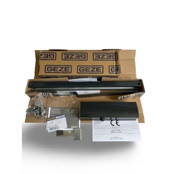 Дверной доводчик Geze TS 1500 со слайдовой тягой, черный - от 2 673.77 грн.